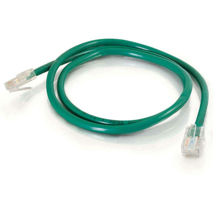 C2G 75ft Cat5e Non-Booted Unshielded (UTP) Network Patch Cable - Green