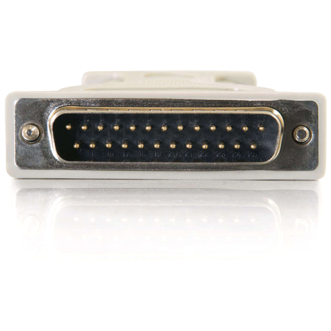 C2G DB9 Male to DB25 Male Serial Adapter