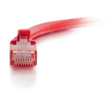 C2G-14ft Cat5e Snagless Unshielded (UTP) Network Patch Cable - Red