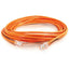 C2G-14ft Cat5E Non-Booted Crossover Unshielded (UTP) Network Patch Cable - Orange
