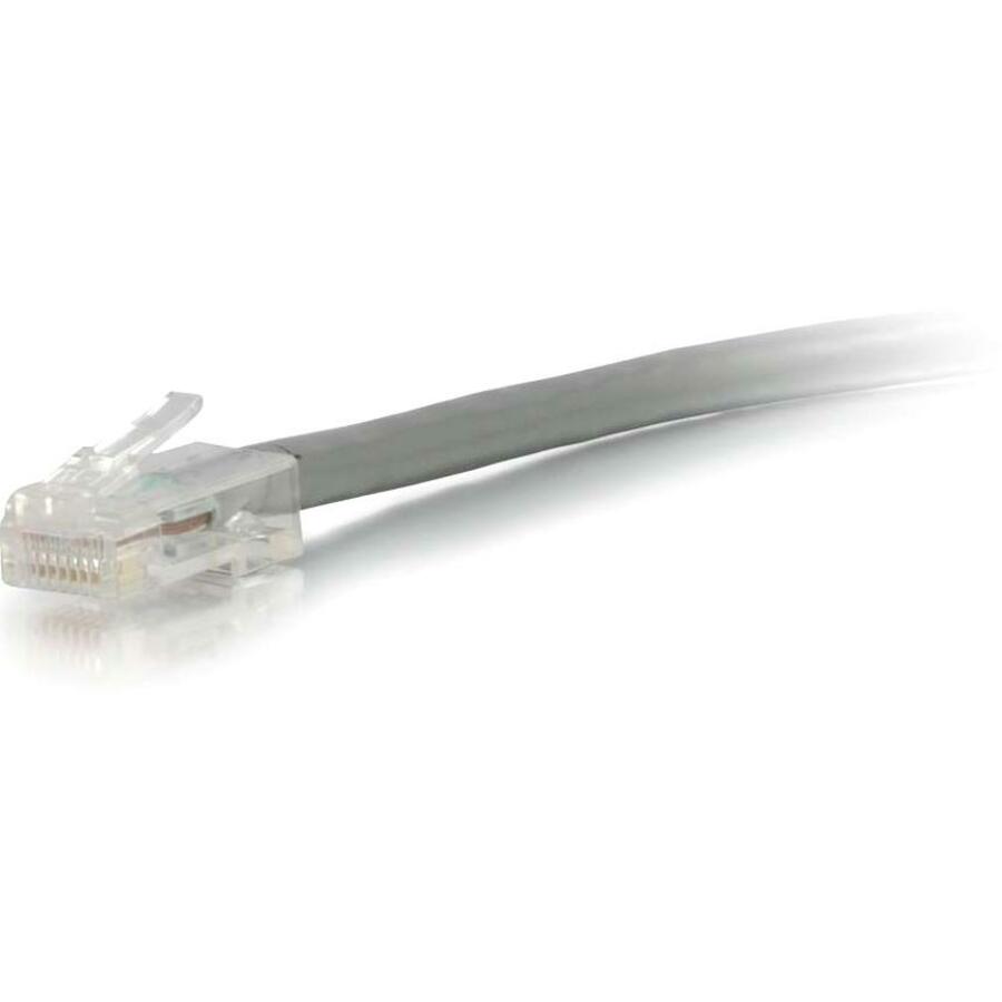 C2G-50ft Cat5e Non-Booted Unshielded (UTP) Network Patch Cable - Gray