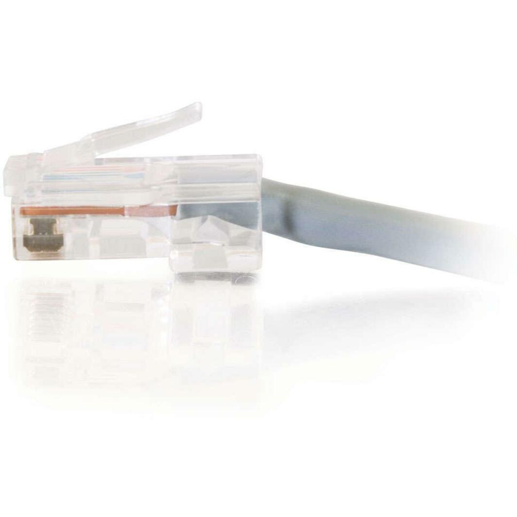 C2G-3ft Cat5e Non-Booted Crossover Unshielded (UTP) Network Patch Cable - Gray