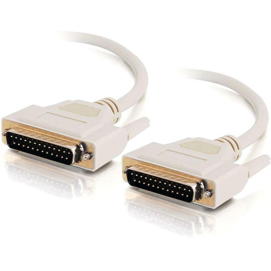 C2G 10ft DB25 M/M Serial RS232 Cable