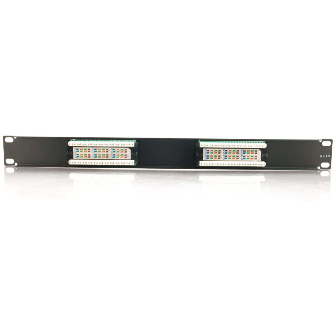 C2G 12-Port Cat5E 110-Type Patch Panel