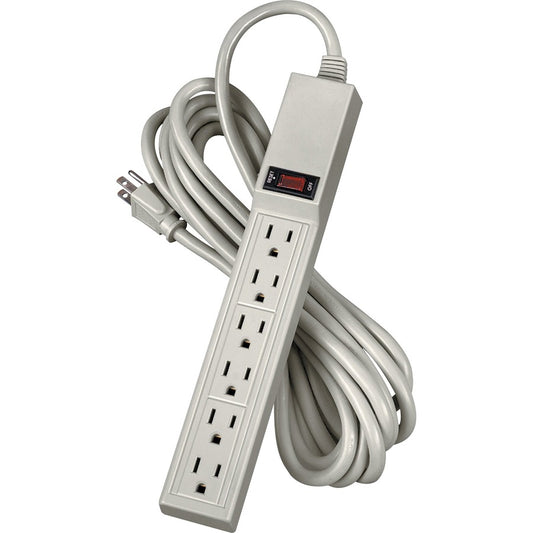 6OUT POWER STRIP 15FT CORD     