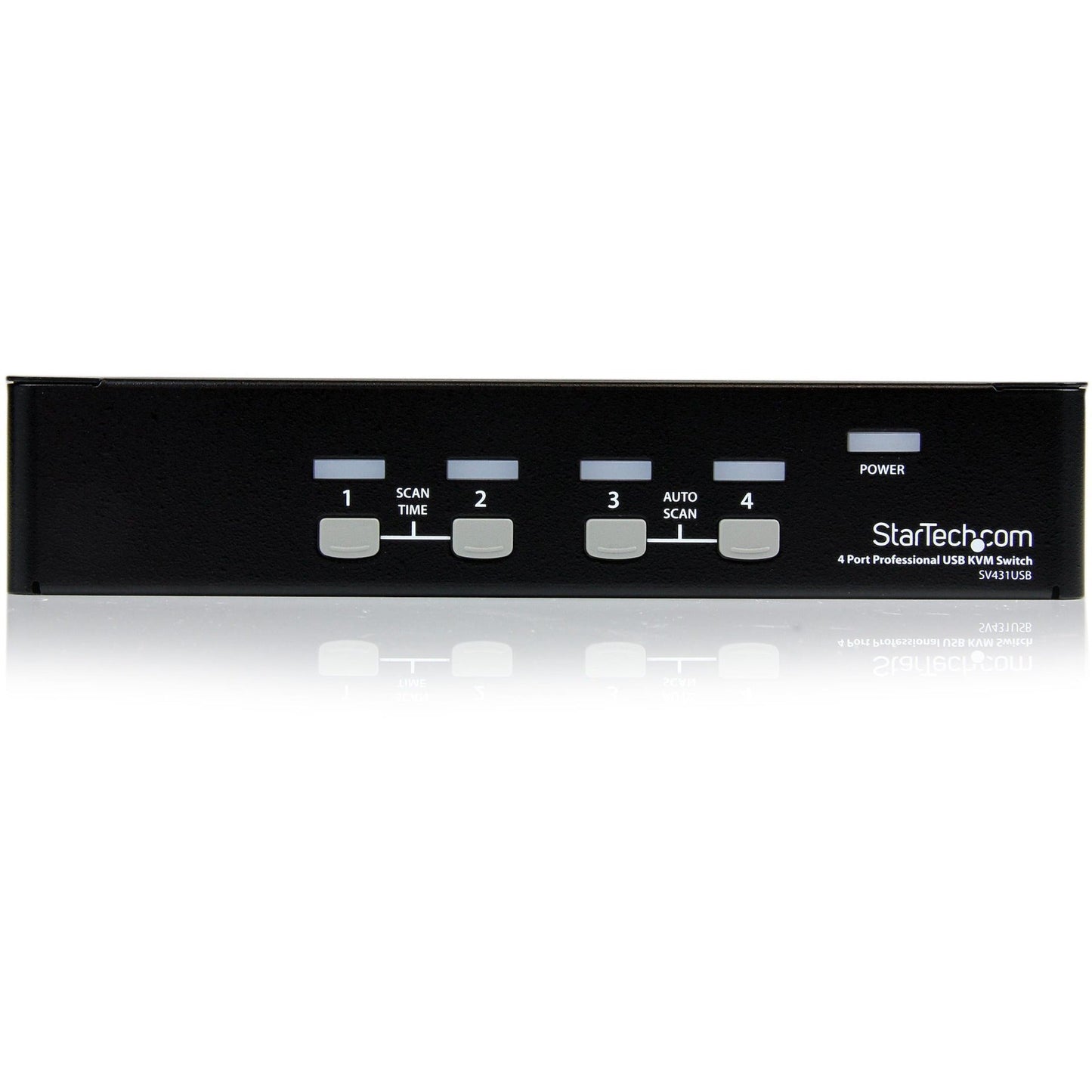StarTech.com StarView SV431USB - KVM switch - USB - 4 ports - 1 local user - USB - 1U