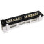 12 PORT CAT5E PATCH PANEL RJ45 