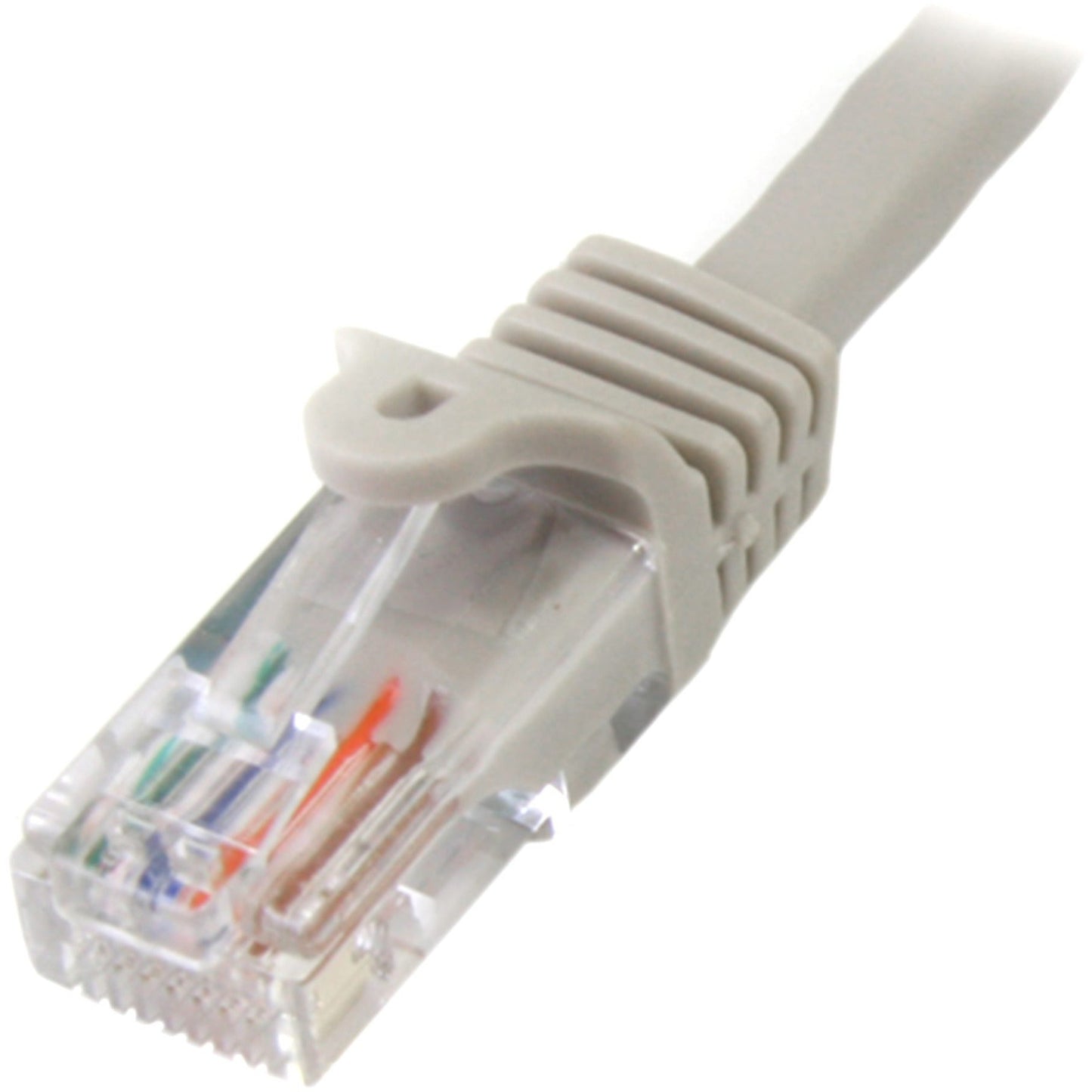 StarTech.com 15 ft Gray Snagless Cat5e UTP Patch Cable