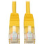 Tripp Lite Cat5e 350 MHz Molded (UTP) Ethernet Cable (RJ45 M/M) PoE Yellow 10 ft. (3.05 m)