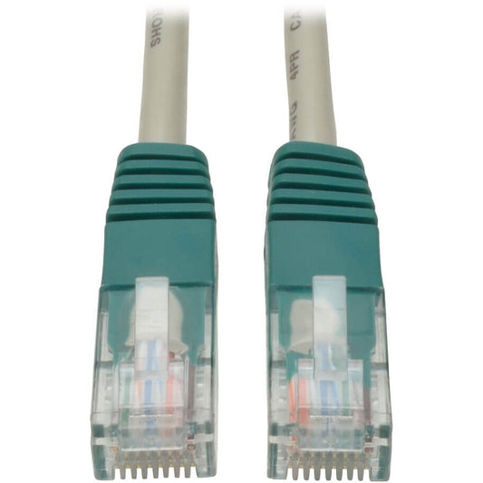 Tripp Lite Cat5e 350 MHz Crossover Molded (UTP) Ethernet Cable (RJ45 M/M) PoE Gray 7 ft. (2.13 m)