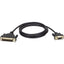 Tripp Lite 6ft AT Serial Modem Cable Gold Connectors DB25M to DB9F M/F 6'