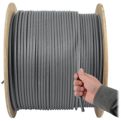 Tripp Lite Cat5e 350 MHz Stranded-Core (UTP) PVC Bulk Ethernet Cable Gray 1000 ft. (304.8 m) TAA