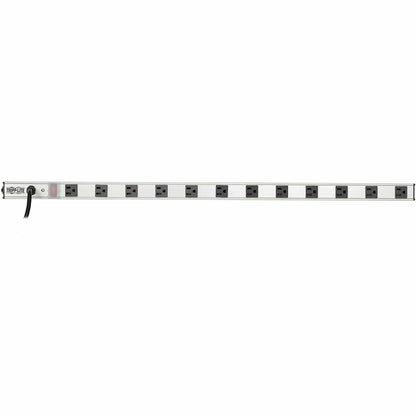 Tripp Lite 12-Outlet Vertical Power Strip 120V 15A 15 ft. (4.57 m) Cord 5-15P 36 in.