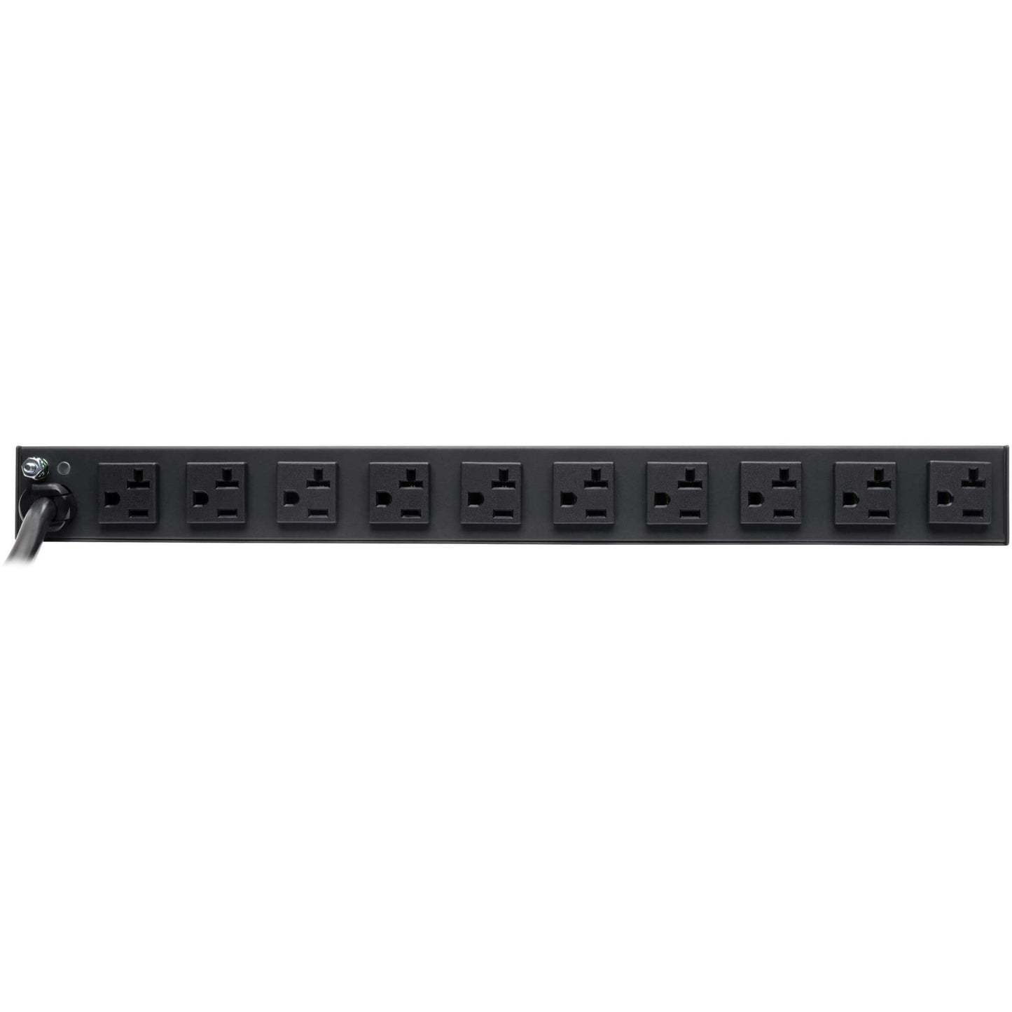 Tripp Lite Isobar 12-Outlet Network Server Surge Protector 15 ft. (4.57 m) Cord with L5-20P Plug 3840 Joules Diagnostic LEDs 1U Rackmount