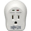 Tripp Lite 1-Outlet Personal Surge Protector Direct Plug-In 600 Joules 2 Diagnostic LEDs