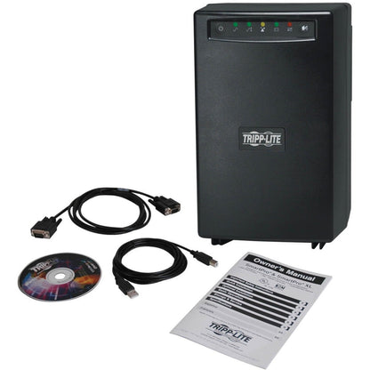 Tripp Lite UPS Smart 1500VA 980W Tower Battery Back Up AVR 120V USB DB9 SNMP for Servers