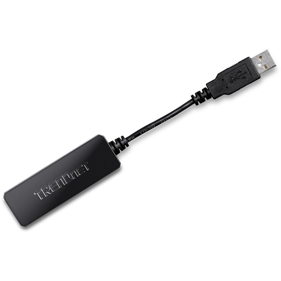 TRENDnet USB 2.0 to Fast Ethernet Adapter Supports Windows And Mac OS ASIX AX88772A Chipset Backwards Compatible With USB 1.0 And 1.0 Full Duplex 200 Mbps Ethernet Speeds Black TU2-ET100