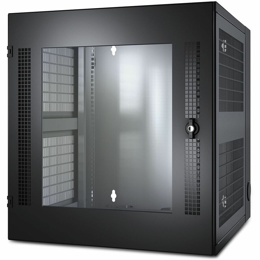 13U WALL-MOUNT ENCL W/ GLASS   