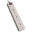 Tripp Lite Protect It! 6-Outlet Surge Protector 6 ft. (1.83 m) cord 900 Joules Diagnostic LED