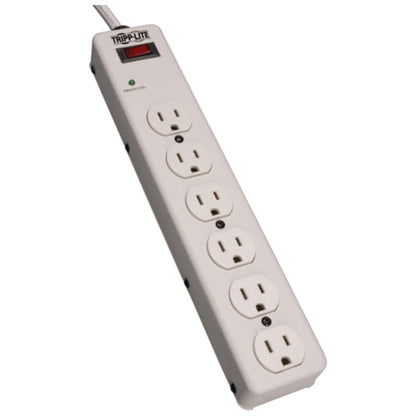 Tripp Lite Protect It! 6-Outlet Surge Protector 6 ft. (1.83 m) cord 900 Joules Diagnostic LED