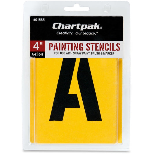 Chartpak Painting Letters/Numbers Stencils