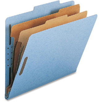 Smead SafeSHIELD 2/5 Tab Cut Letter Recycled Classification Folder