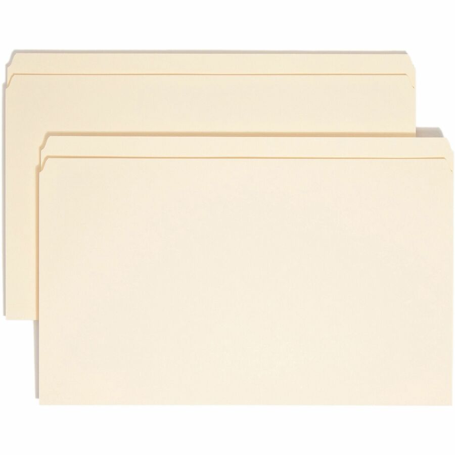 Smead Straight Tab Cut Legal Recycled Top Tab File Folder