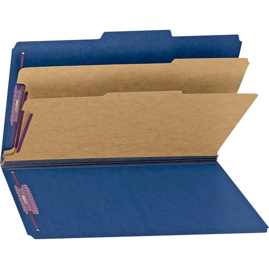 Smead SafeSHIELD 2/5 Tab Cut Legal Recycled Classification Folder