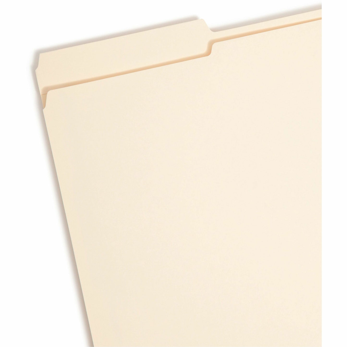 Smead 1/3 Tab Cut Legal Recycled Fastener Folder