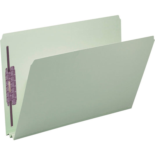 Smead Straight Tab Cut Legal Recycled Fastener Folder