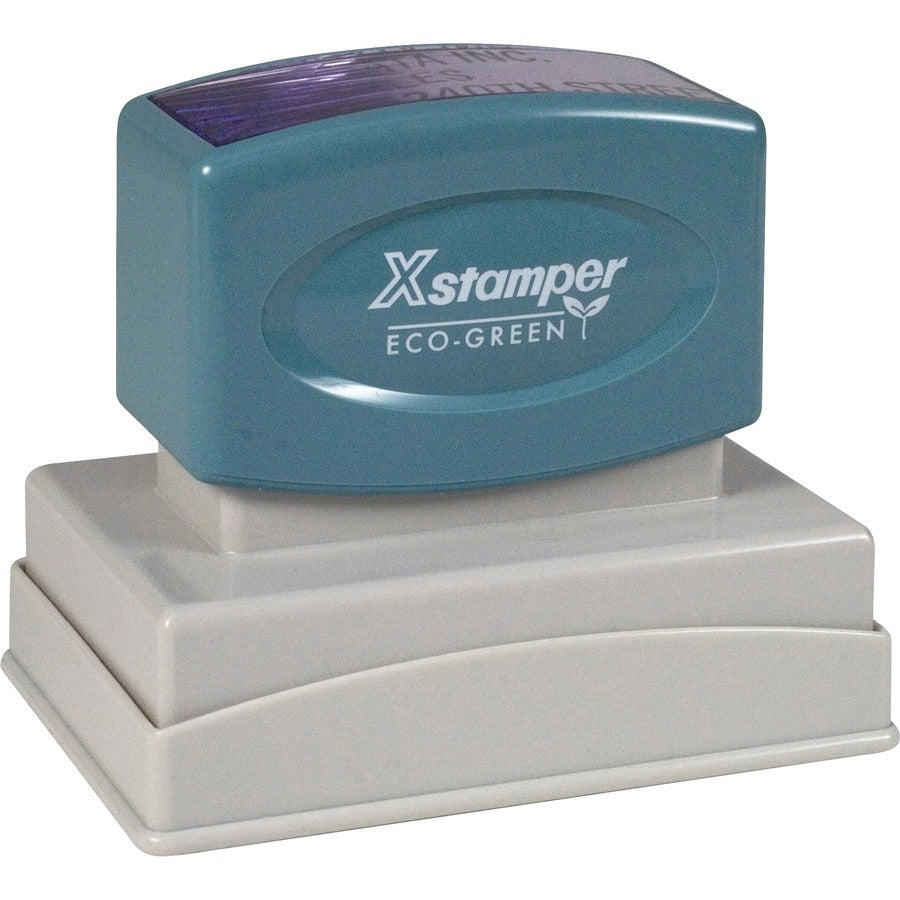 Xstamper Large Custom Endorsement Stamp