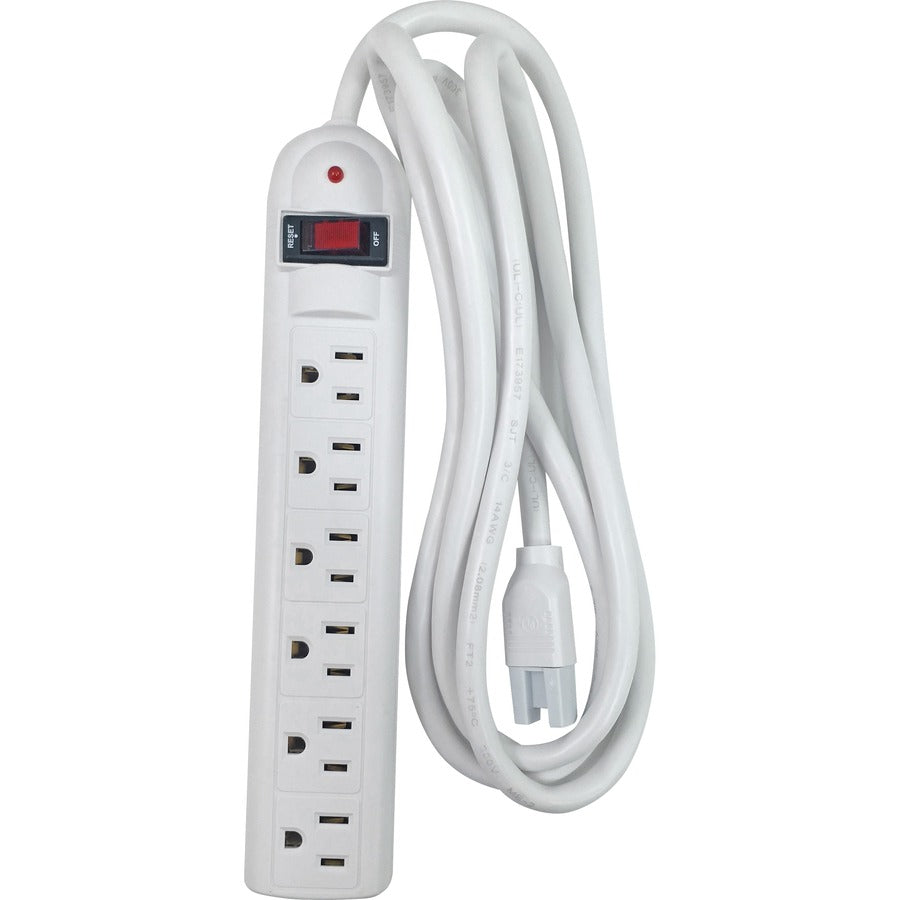 Compucessory 6-Outlet Strip Office Surge Protector