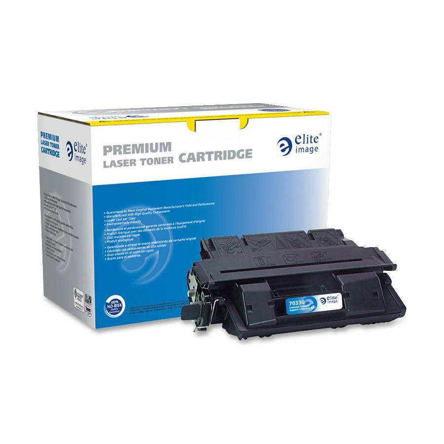 Elite Image Remanufactured Laser Toner Cartridge - Alternative for HP 61A (C8061A) - Black - 1 Each