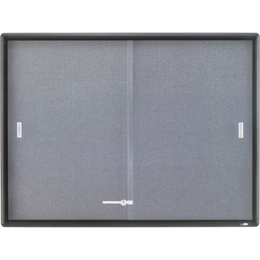 Quartet Enclosed Bulletin Board
