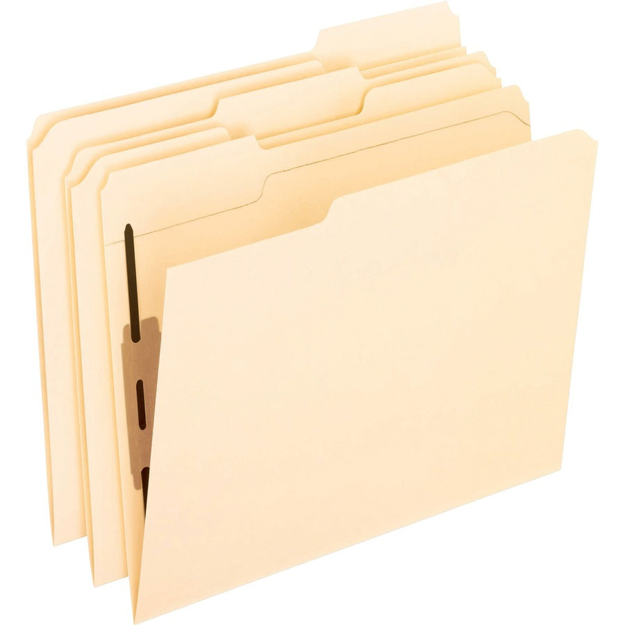 Pendaflex 1/3 Tab Cut Letter Recycled Fastener Folder