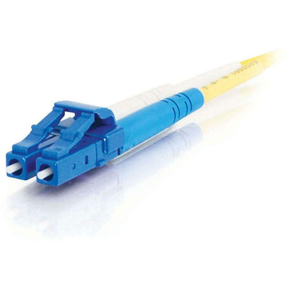 C2G-2m LC-ST 9/125 OS1 Simplex Singlemode PVC Fiber Optic Cable - Yellow