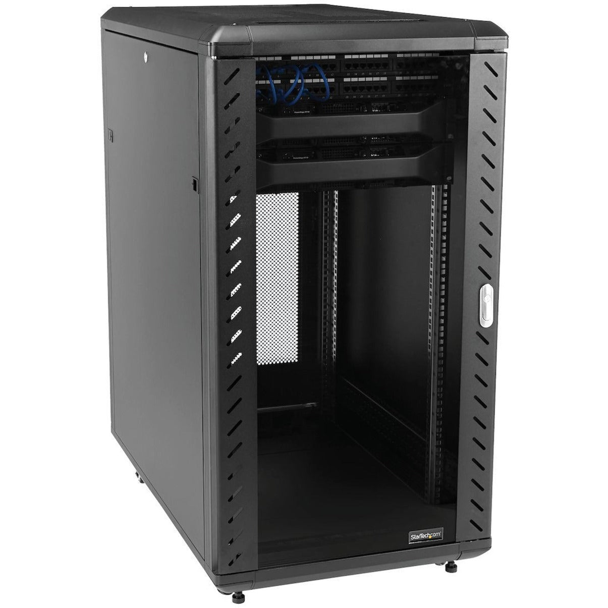 StarTech.com 22U 36in Knock-Down Server Rack Cabinet with Caster