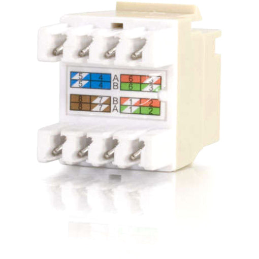 C2G Cat5E RJ45 UTP Keystone Jack - Ivory