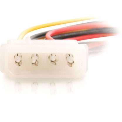 C2G 10in One 5-1/4in to Two 3-1/2in Internal Power Y-Cable