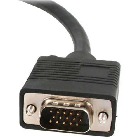 StarTech.com 6 ft DVI-I to DVI-D and HD15 VGA Video Splitter Cable - M/M