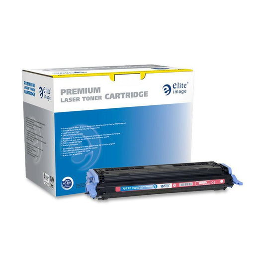 Elite Image Remanufactured Laser Toner Cartridge - Alternative for HP 124A (Q6003A) - Magenta - 1 Each