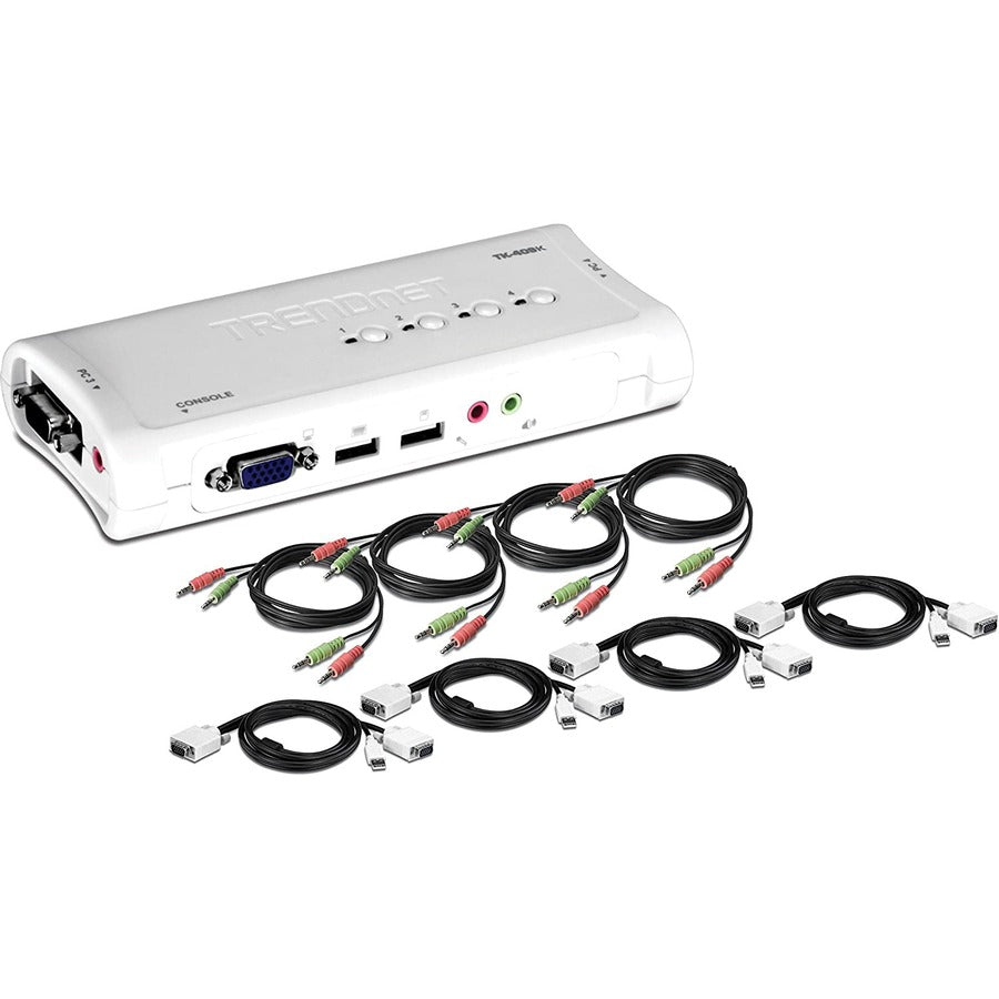 4PORT USB KVM SWITCH KIT W/    