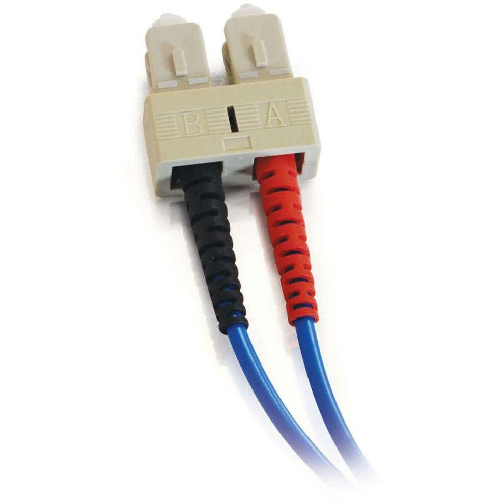 C2G-5m SC-SC 62.5/125 OM1 Duplex Multimode PVC Fiber Optic Cable - Blue