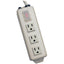 Tripp Lite Power Strip 120V 5-15R 3 Outlet Metal 6' Cord 5-15P