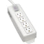 Tripp Lite Power Strip 120V 5-15R 4 Outlet Metal 6' Cord 5-15P