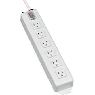 Tripp Lite Power It! 6-Outlet Power Strip 15 ft. (4.57 m) Cord 5-15P Metal Housing