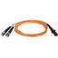 Tripp Lite 5M Duplex Multimode 62.5/125 Fiber Optic Patch Cable MTRJ/MTRJ 16' 16ft 5 Meter