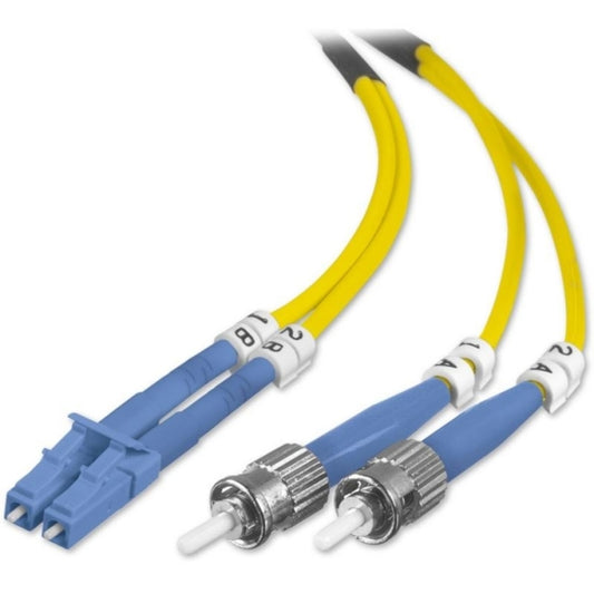 10M DUPLEX FIBER LC/ST 8.3/125 