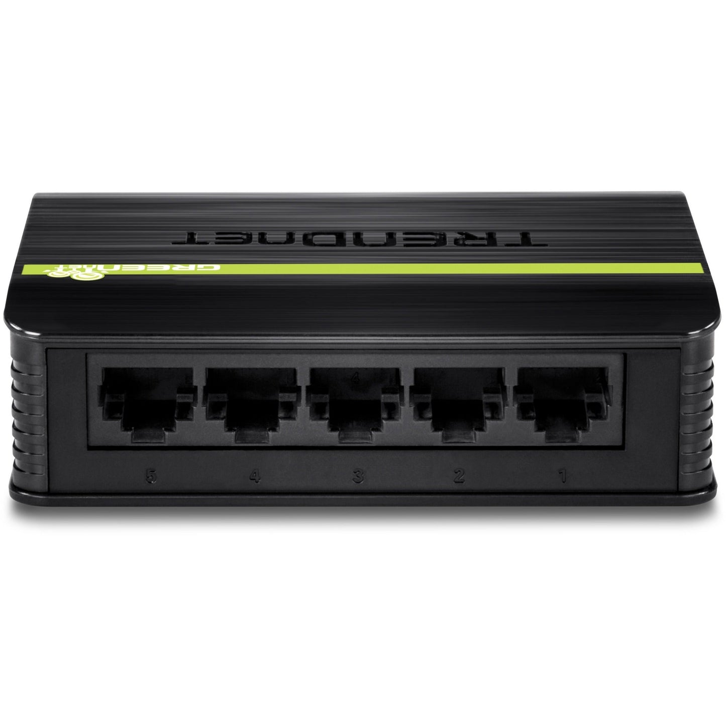 TRENDnet 5-Port Unmanaged 10/100 Mbps GREENnet Ethernet Desktop Plastic Housing Switch; 5 x 10/100 Mbps Ports; 1Gbps Switching Capacity; TE100-S5