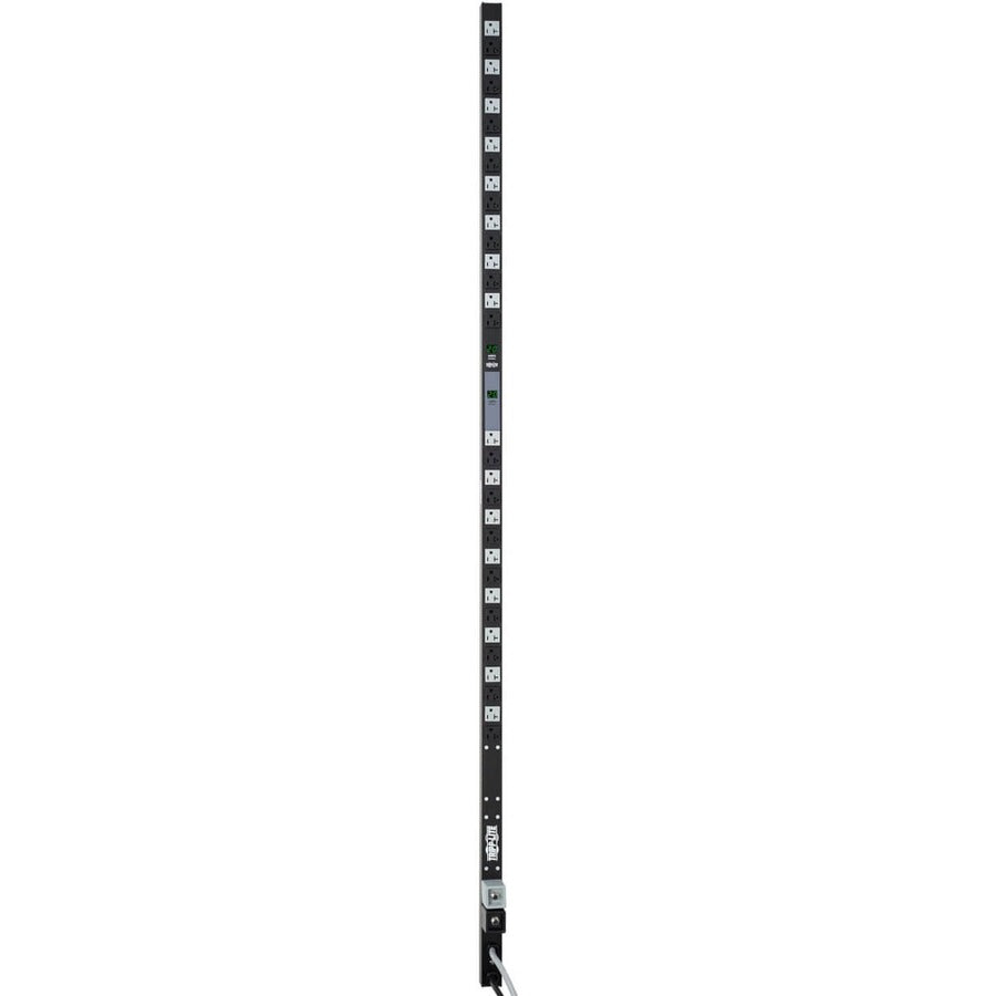 Tripp Lite PDU 3.8kW Single-Phase Local Metered PDU Dual Circuit 120V Outlets (32 5-15/20R) L5-20P/5-20P 10 ft. (3.05 m) Cord 0U Vertical